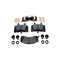 R/M Brakes BRAKE PADS OEM OE Replacement Hybrid Technology Includes Mounting Hardware EHT1120H - alternate 2